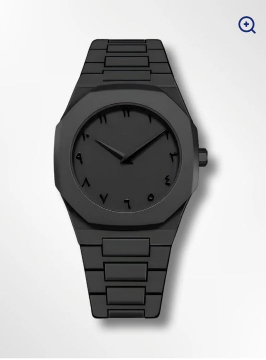 Stainless Steel Arabic Watc