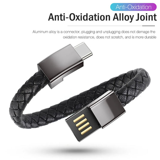 Creative Bracelet Data Cable Bracelet Charging Cable