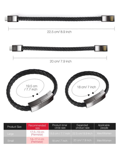 Creative Bracelet Data Cable Bracelet Charging Cable