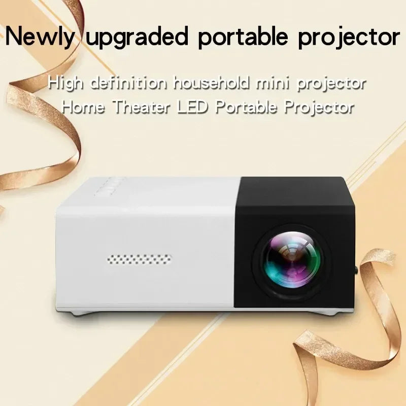2025 Smart Projector 1000 Lumens, WiFi 6 Bluetooth 5.3, Android 12 with Auto Focus, 4K HD for Home Theater &  Outdoor Camping