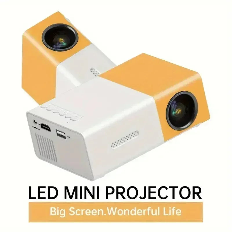 2025 Smart Projector 1000 Lumens, WiFi 6 Bluetooth 5.3, Android 12 with Auto Focus, 4K HD for Home Theater &  Outdoor Camping