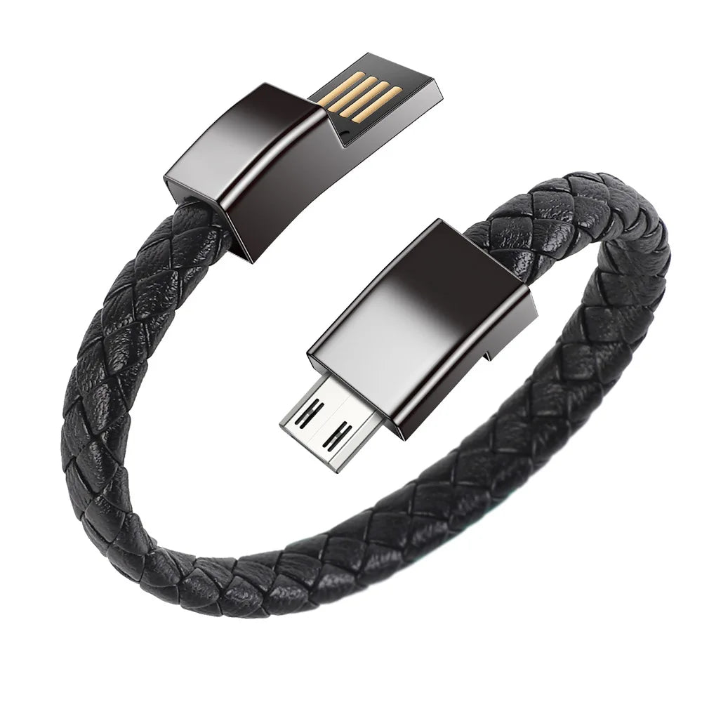 Creative Bracelet Data Cable Bracelet Charging Cable