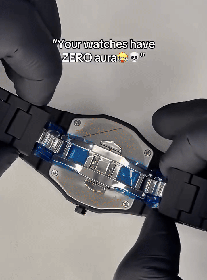 Stainless Steel Arabic Watc